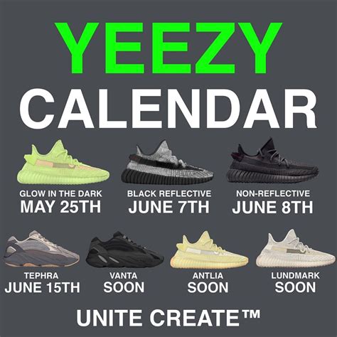 Yeezy Drop Calendar